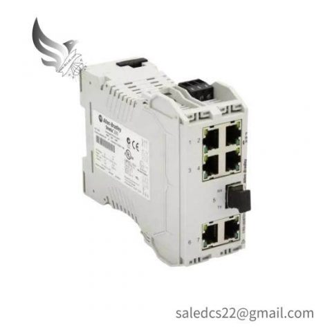 Allen-Bradley 1783-US06T01F Stratix 2000 Ethernet Switch, High-Performance Network Integration