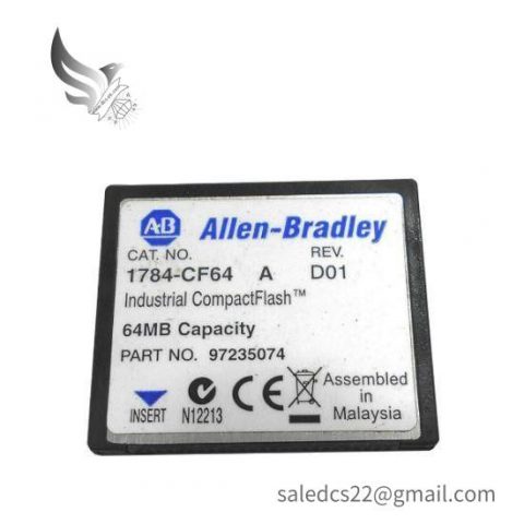 Allen Bradley 1784-CF64 Logic 556x Industrial Compact Flash Card