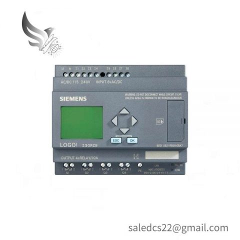 SIEMENS 6ED1052-1MD00-0BA7: Industrial Automation Logic Module, 12/24VDC Display