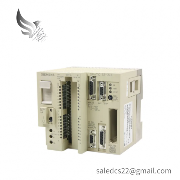 SIEMENS 6ES5095-8ME03 - S5-95U Central Unit for Industrial Control Solutions