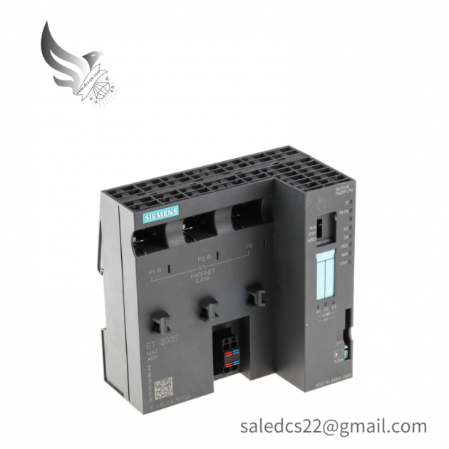 SIEMENS 6ES7151-8AB01-0AB0 - ET 200S PLC CPU with IM151-8 PN/DP Interface Module