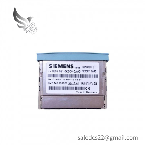 SIEMENS 6ES7951-0KD00-0AA0: Industrial Control Memory Card