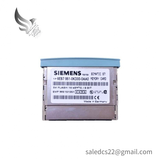 SIEMENS 6ES7951-0KD00-0AA0: Industrial Control Memory Card