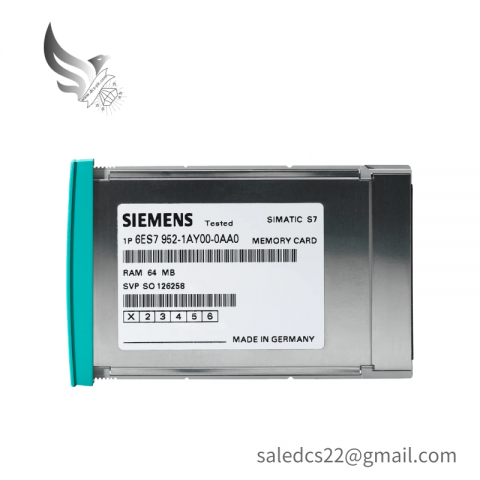 SIEMENS 6ES7952-0KH00-0AA0 Memory Card for S7-400: Industrial Control Solution