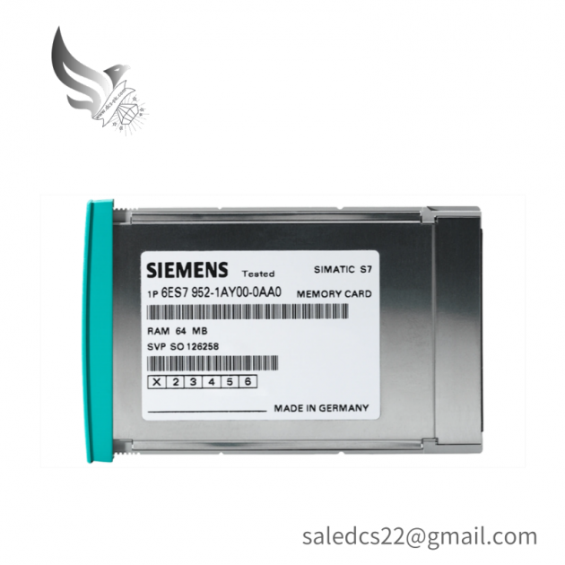 SIEMENS 6ES7952-1KK00-0AA0 Memory Card for Industrial Control