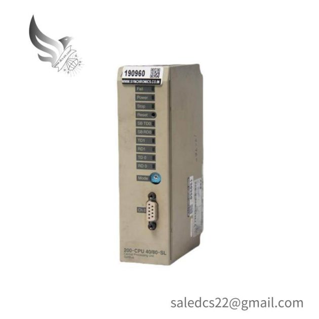 ABB 200-CPU 30/40-SL Module - Industrial Control Excellence