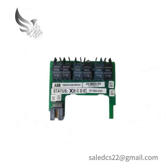 ABB 3BHE019361R0101 UFD203A101 Control Board: Industrial Automation Innovation at its Core