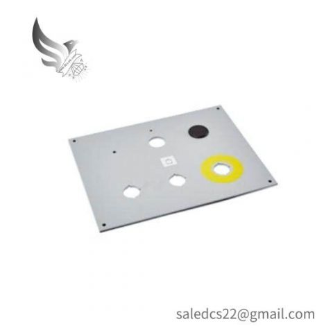 ABB 3HAC022035-008: Industrial Control Panel Plate, Ext Panel Automation Components