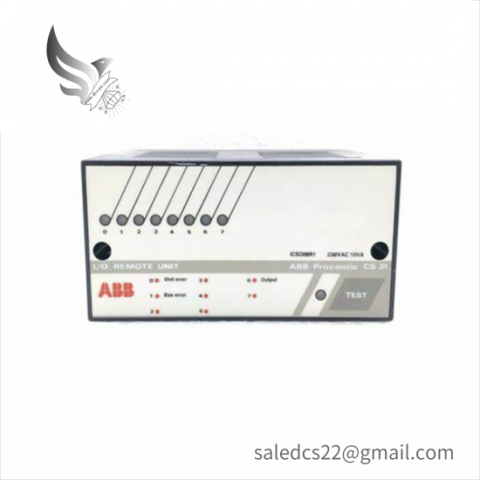 ABB ICSO08R1 Binary Input Module, 230V; Manufacturer: ABB