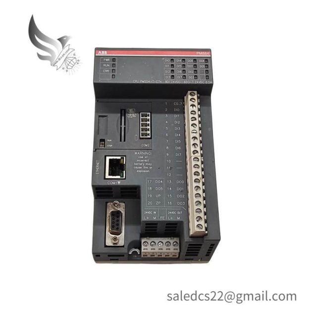 ABB PM554-T-ETH A0 - Industrial PLC Automation Processor Unit