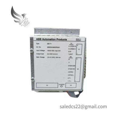 ABB SB171 3BSE004802R0001 Power Supply, Industrial Automation Solutions