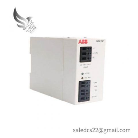 ABB SD811v1 POWER SUPPLY - Industrial Control Module, High Efficiency & Reliability