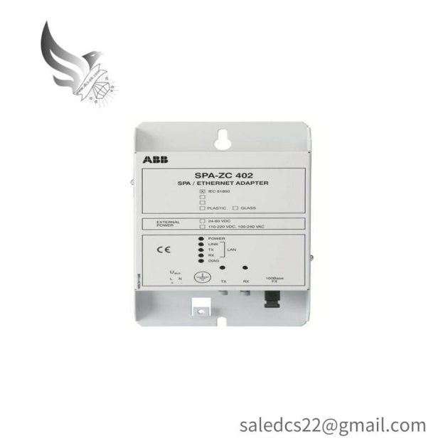 ABB SPA-ZC 402 Ethernet Adapter, High-Speed Networking Solution