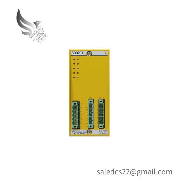 Bachmann SD0204: Safety Digital Output Module, for Industrial Control Solutions