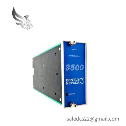 Bently Nevada 3500/15 127610-01M Power Supply: High-Power PLC Module for Industrial Automation