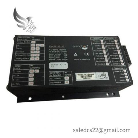 E-motion SCA-SS-70-10 Servodrive - Advanced Control Solutions