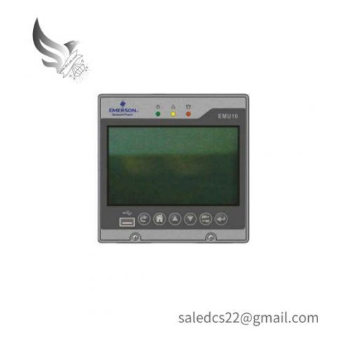 EMERSON EMU10 DC Monitor Module - Advanced Control & Monitoring Solution