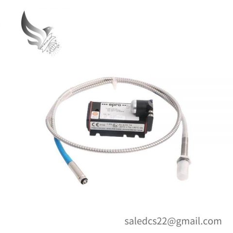 Emerson EPRO PR6423/015-030 CON021 Eddy Current Sensor - Precision Measuring for Industrial Applications