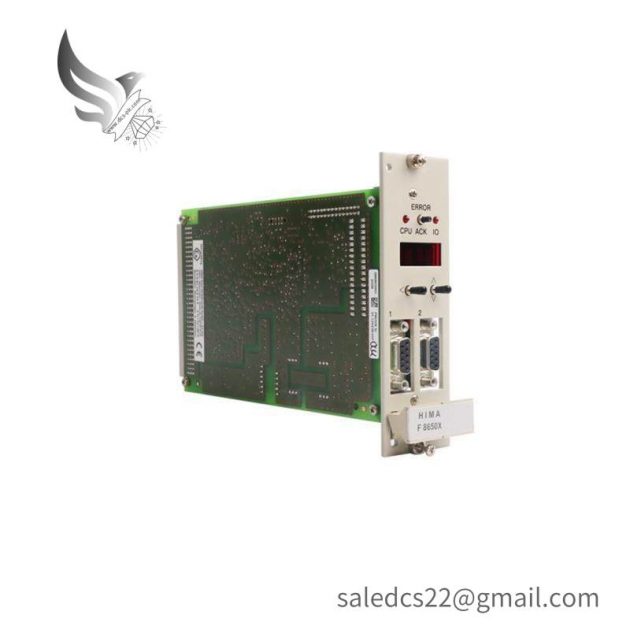 HIMA F8650X CPU Module - Control & Automation, for Industrial Systems