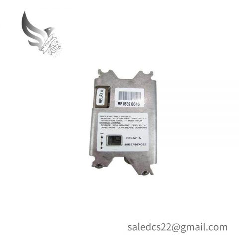 FISHER 38B5786X052 Relay Assembly for Industrial Control Systems