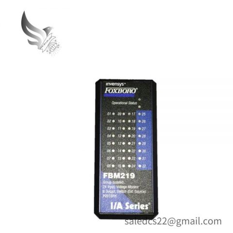 Foxboro I/A Series FBM219 Input Voltage Monitor Module