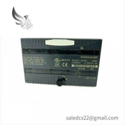 GE FANUC IC200ALG230F: Industrial Analog Input Module