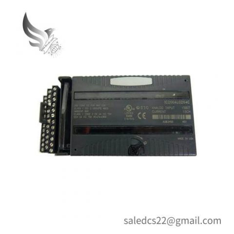 GE FANUC IC200ALG264H Analog Input Module: Industrial Control Solutions