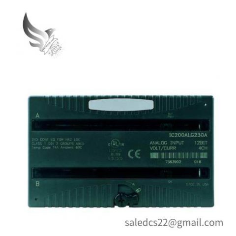 GE Fanuc IC200ALG326F Analog Output Module - High-Precision Control for Industrial Automation