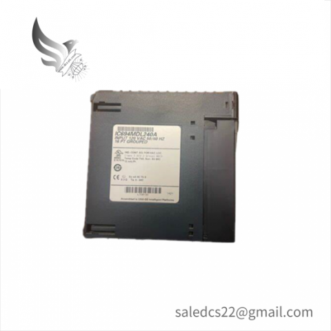 GE FANUC IC694MDL240A: 120 Volt AC Input Module for Advanced Industrial Automation