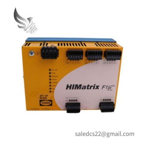 HIMA HIMATRIX F1DI16 01 - High Performance Digital Input Module for Industrial Automation