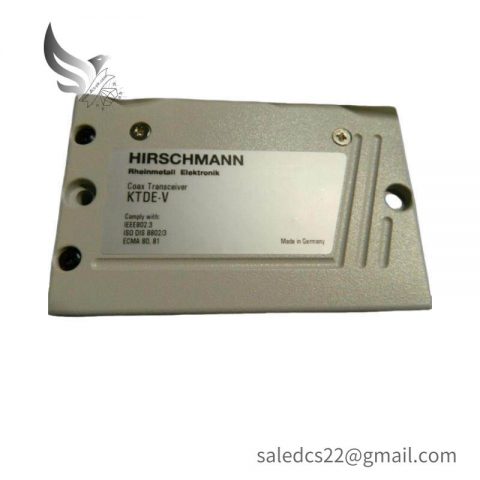 Hirschmann KTDE-V 943258-001 Coax Transceiver Module: High-Speed Data Transfer Solution for Industrial Networks