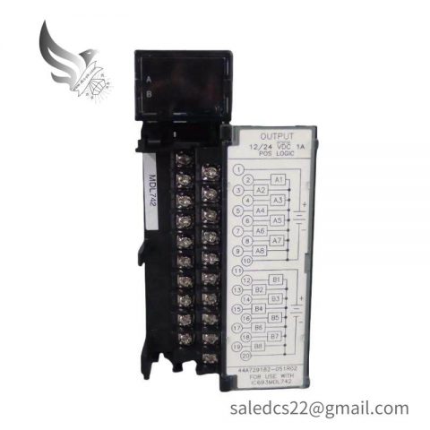 GE IC693MDL742C - Advanced ESCP Output Module, Precision & Reliability for Industrial Automation