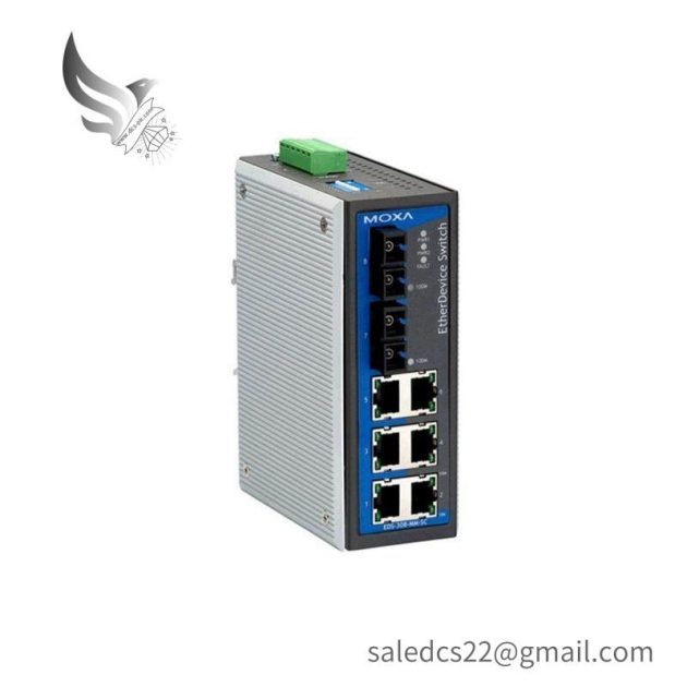 MOXA EDS-308-M-SC Ethernet Switch: Industrial Networking Excellence