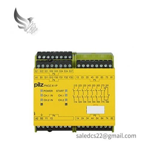 PILZ 777080 Safety Relay: 24VAC 24VDC, Industrial Control Module