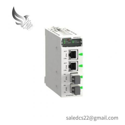 Schneider Electric BMXNRP0201 Fiber Optic Converter Module - Modicon M340 PLC Extension