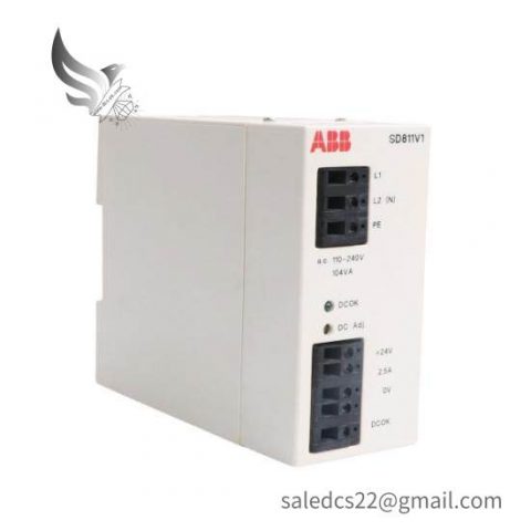 ABB SD811V1 Power Supply Module, 3BSC610044R1, High-Efficiency Automation Solution