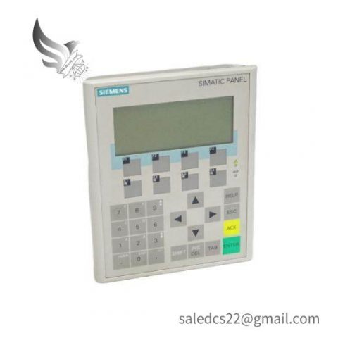 Siemens 6AV6641-0CA01-0AX0 SIMATIC Operator Panel: Control Center for Industrial Automation