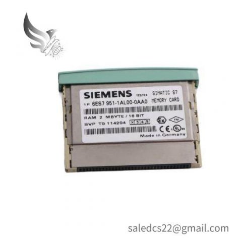 Siemens RAM Memory Card 6ES7951-1AL00-0AA0 for S7-400 Series