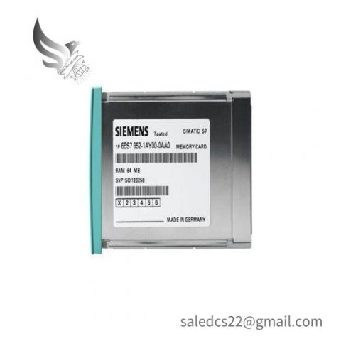 SIEMENS 6ES7952-1AH00-0AA0 RAM MEMORY CARD for S7-400 Series, Industrial Automation Modules