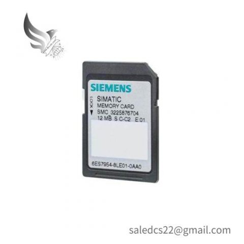 Siemens 6ES7954-8LB01-0AA0 Memory Card for Industrial Control