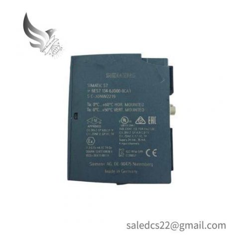 Siemens 6ES7 134-6JD00-0CA1: High-Performance Analog Input Module for Industrial Automation