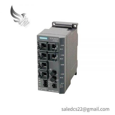 SIEMENS Scalance 6GK5106-1BB00-2AA3 Ethernet Switch, High-Performance Industrial Networking Solution