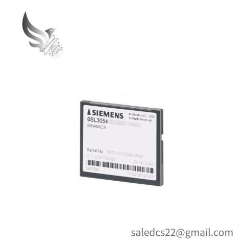 Siemens SINAMICS S120 CompactFlash Card 6SL3054-0AA01-1AA0, High-performance Control Module