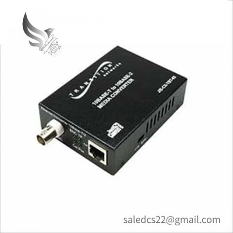 TRANSITION J/E CX TBT-02: High-Speed Industrial Media Converter, Optimized for Ethernet Networks