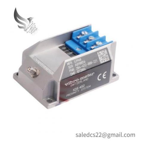 VIBRO Meter IQS452 204-452-000-221 Signal Amplifier - Precision Control for Industrial Automation