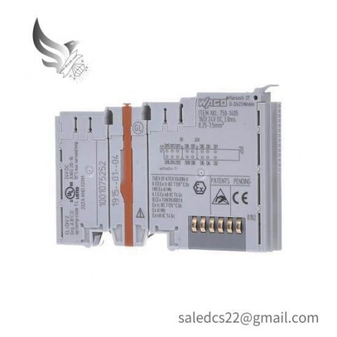 WAGO 750-1405: 16-Channel Digital Input Module, Precision Control in Industrial Automation