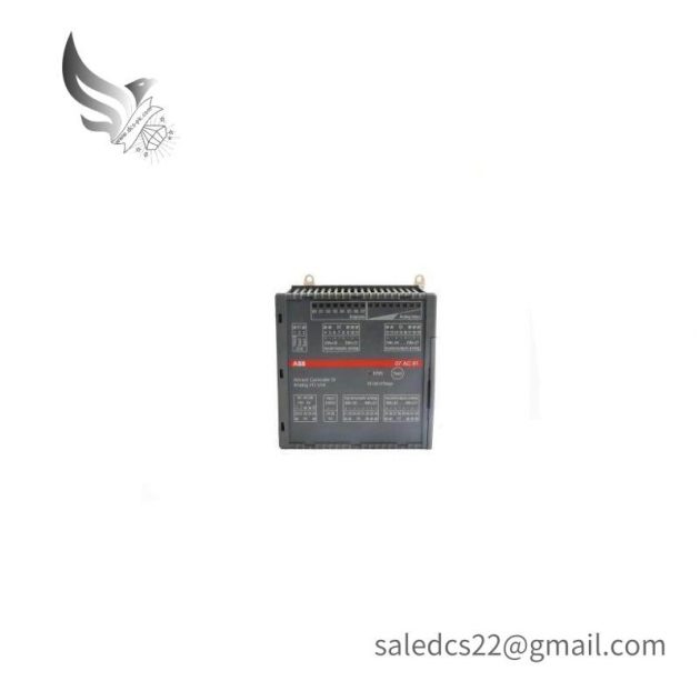 ABB 07AC91 12 GJR5252300R0101 ANALOG I/O UNIT - Precision Control for Industrial Automation