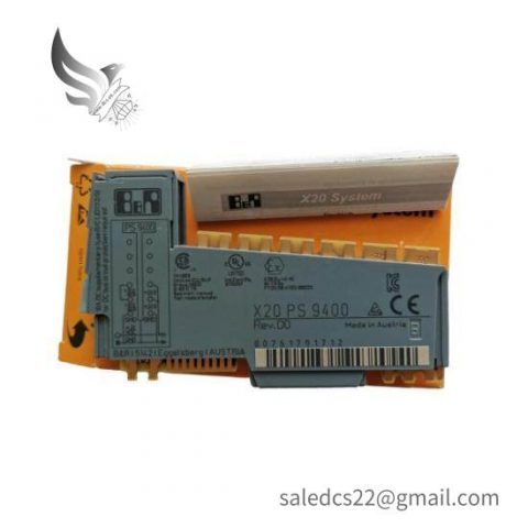 B&R X20BR9300 Automation X2X Link Bus Receiver, High Performance Isolated Supply for Industrial Control