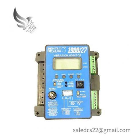 Bently Nevada 1900/27-02-00 Vibration Monitor - Precise Industrial Monitoring Solution