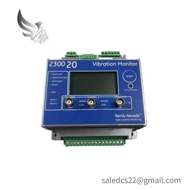 Bently Nevada 2300/20-CN: Advanced Vibration Monitoring Module for Industrial Control Systems